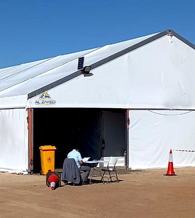 Covid Testing Tents A Frame