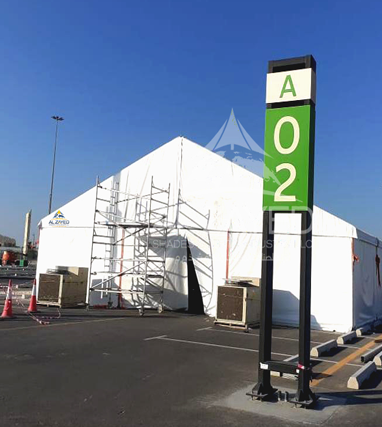 Covid Testing Tents A Frame