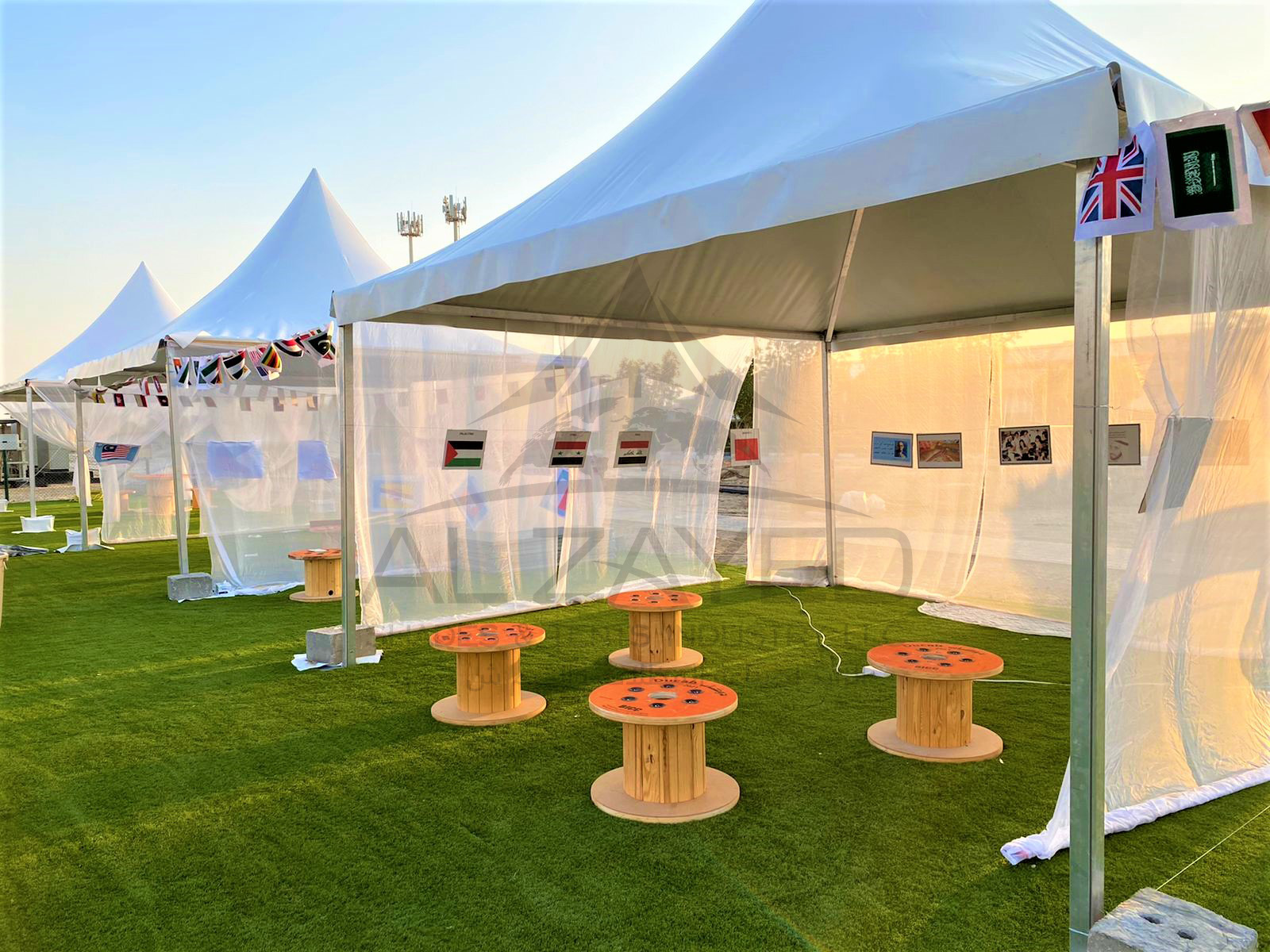 Tent rental service